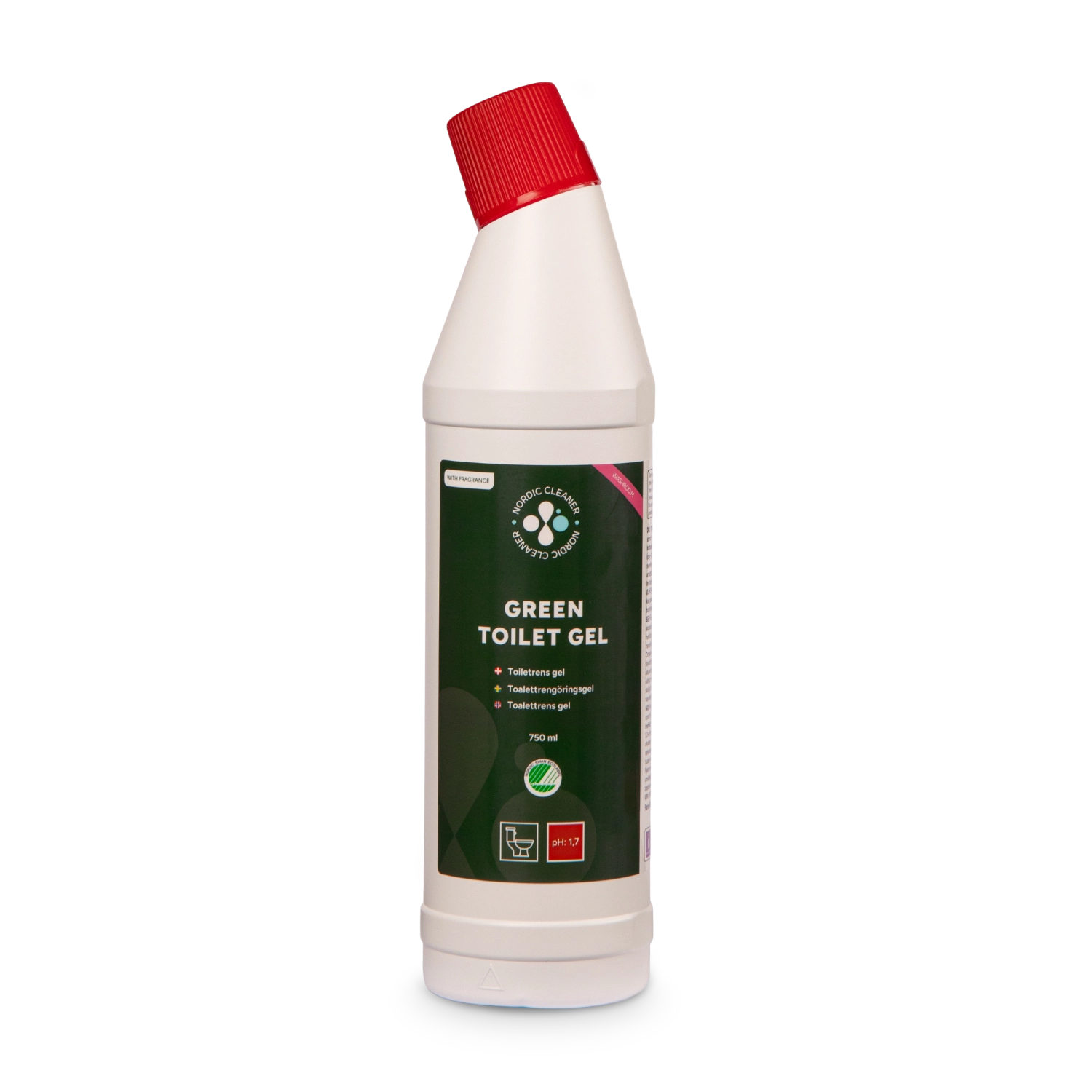 Green Toilet Gel - Toiletrens 12x750 ml